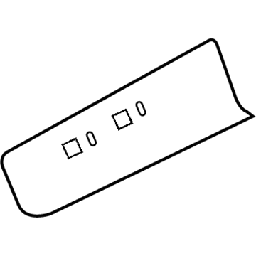 1BP28AAAAE Mopar Power Window/Door Lock Switch Bezel Illustration 1 of 1