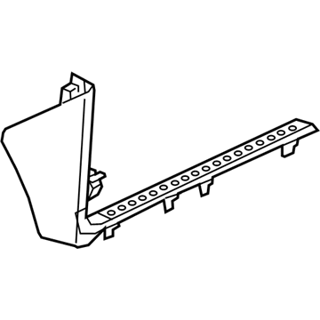 1DX69TX7AD Mopar Scuff Panel Illustration 1 of 1