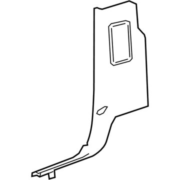 1DX53HL1AC Mopar B Pillar Lower Trim Illustration 1 of 1