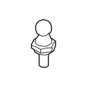 68228213AA Mopar Ball Stud-Engine Cover Attach Illustration 1 of 1