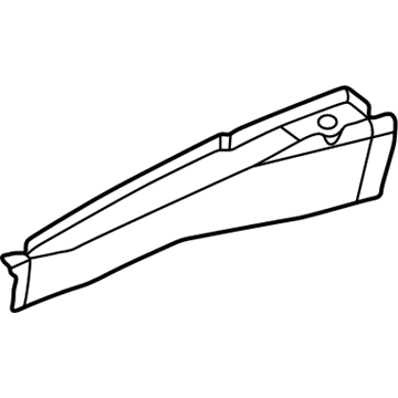5018560AB Mopar Support-Front Fender Shield Illustration 1 of 1