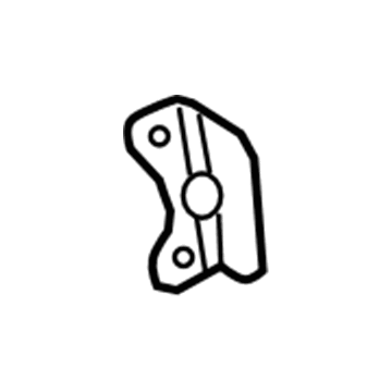 Mopar 55398100AA Bracket-Damper 55398100AA Mopar Bracket-Damper Illustration 1 of 1