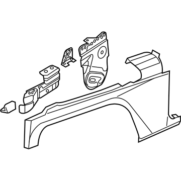 2024 Jeep Gladiator Fender - 68281947AC