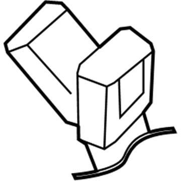 1CA872X9AA Mopar Seat Belt-2 Passenger Inner Illustration 1 of 1