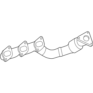68091721AC Mopar Exhaust Manifold Illustration 1 of 1