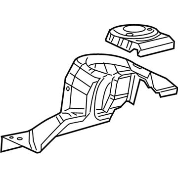 5109296AC Mopar Front Suspension Tower Illustration 1 of 1