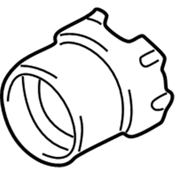 MN142066 Mopar Headlamp Cover Illustration 1 of 1