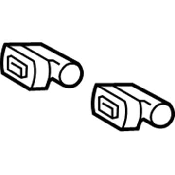 68462579AA Mopar Sunroof Motor Illustration 1 of 1