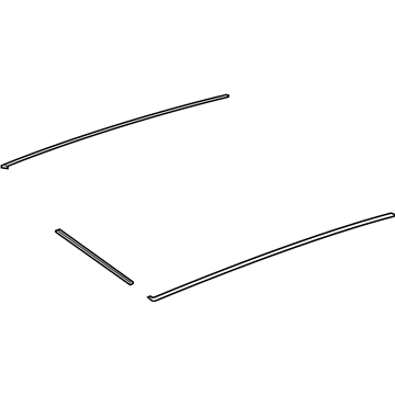 Mopar 68266054AA Weatherstrip-Sunroof 68266054AA Mopar Weatherstrip-Sunroof Illustration 1 of 1