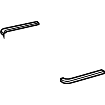 68266048AA Mopar DEFLECTOR-SUNROOF Illustration 1 of 1