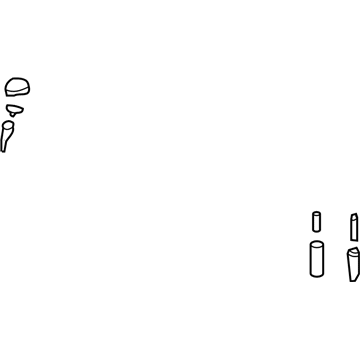 5066311AA Mopar Headrest Sleeve Illustration 1 of 1