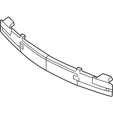5303596AC Mopar Foam-Front Bumper FASCIA Illustration 1 of 1