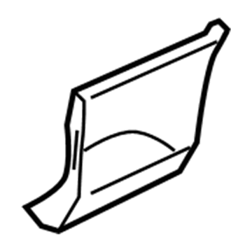 YH64TZZAC Mopar Quarter Panel Applique Illustration 1 of 1