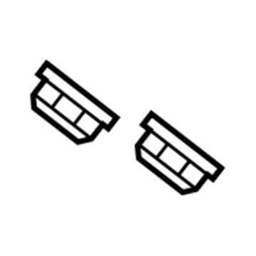 6508886AA Mopar Nut Illustration 1 of 1