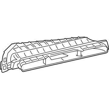 Mopar 68321027AA Shield-Air Inlet 68321027AA Mopar Shield-Air Inlet Illustration 1 of 1