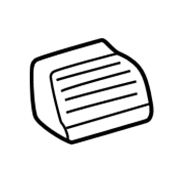 QU71XDVAA Mopar Air Conditioning & Heater Outlet Illustration 1 of 1