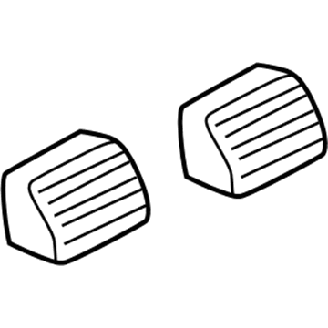 QU69DX9AA Mopar Outlet Air Conditioning Illustration 1 of 1