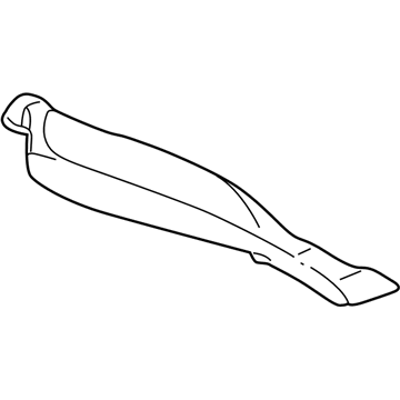 4758353 Mopar Floor Console Duct Illustration 1 of 1