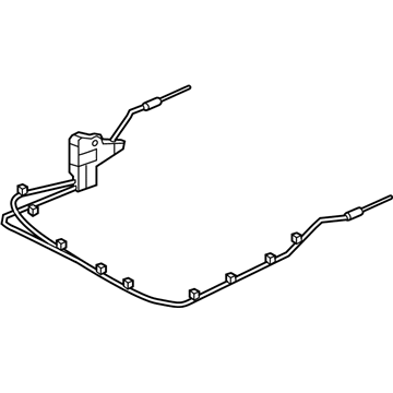 68086190AB Mopar Seat Back Recliner Illustration 1 of 1