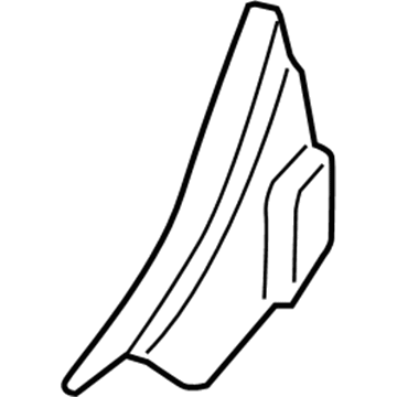 1GG76DX9AB Mopar Seat Shield Illustration 1 of 1