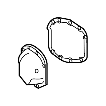 2024 Jeep Gladiator Differential Cover - 68401295AA