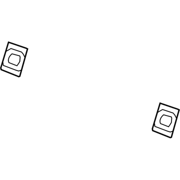 5258001AA Mopar STRIKER-Seat Back Latch Illustration 1 of 1