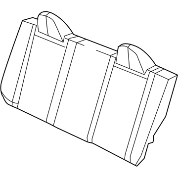 1US60DX9AB Mopar Rear Seat Back Illustration 1 of 1