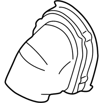 MR320590 Mopar Steering Column Cover Illustration 1 of 1