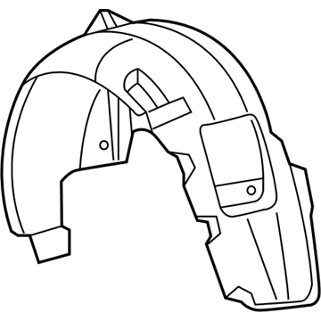 Dodge Dart Wheelhouse - 68082836AG