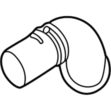 4891330AD Mopar Hose-Fresh Air Duct Illustration 1 of 1