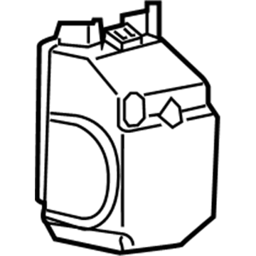 Mopar 5155680AD Cup-Seat Belt RETRACTOR 5155680AD Mopar Cup-Seat Belt RETRACTOR Illustration 1 of 1