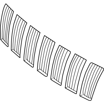 2000 Jeep Grand Cherokee Grille - 5FT35DX9