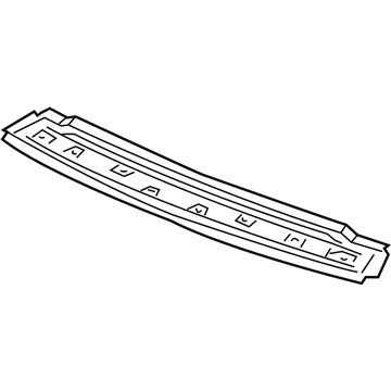 68158731AB Mopar Roof Front Header Illustration 1 of 1