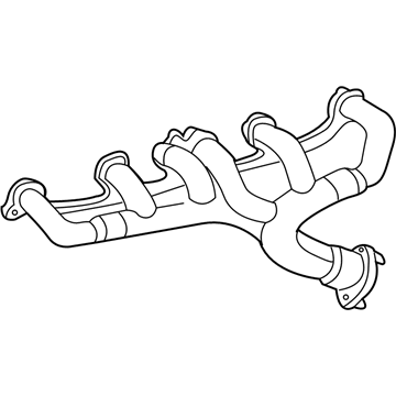 2002 Jeep Wrangler Exhaust Manifold - 53010196