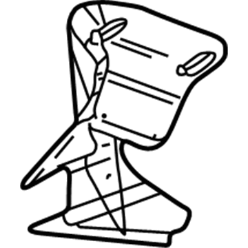 Dodge Stratus Exhaust Heat Shield - 4792392AA