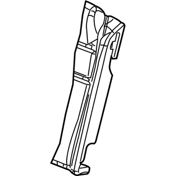 68102833AA Mopar Seat Back Pad Illustration 1 of 1