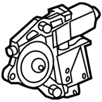 2025 Jeep Compass Window Motor - 68292086AA