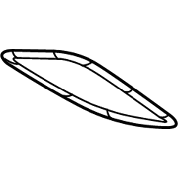 1WY27LC5AD Mopar Speaker Grille Illustration 1 of 1