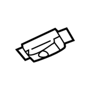 68023668AA Mopar Sunroof Switch Illustration 1 of 1