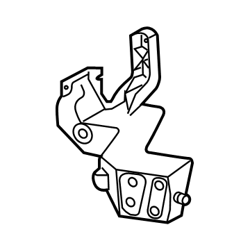 68227826AA Mopar Headlamp Mounting Bracket Illustration 1 of 1