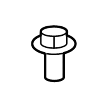 6106052AA Mopar Hexagon Flange Head Bolt Illustration 1 of 1