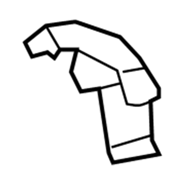 5178158AC Mopar Fender Mounting Rear Bracket Illustration 1 of 1