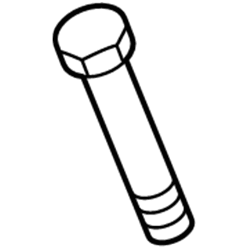 6033181 Mopar Hexagon Head Bolt Illustration 1 of 1