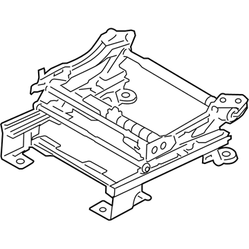 4610179AB Mopar Manual Seat Adjuster Illustration 1 of 1