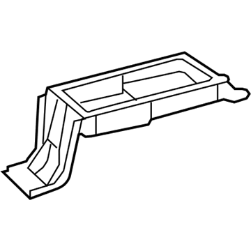 5127839AA Mopar Floor Console Tray Illustration 1 of 1