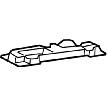 5127843AA Mopar Base-ARMREST Illustration 1 of 1