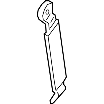 6TB291U6AC Mopar Seat Belt Buckle Assembly Illustration 1 of 1