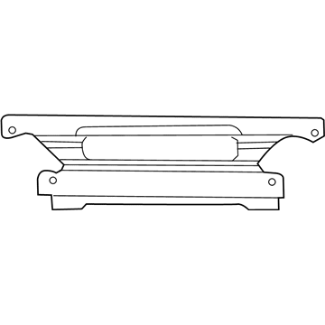 Dodge Exhaust Heat Shield - 53032208AH