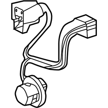 68127937AA Mopar Tail Lamp Wiring Illustration 1 of 1
