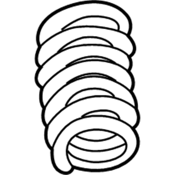 52106602AA Mopar Front Coil Spring Illustration 1 of 1
